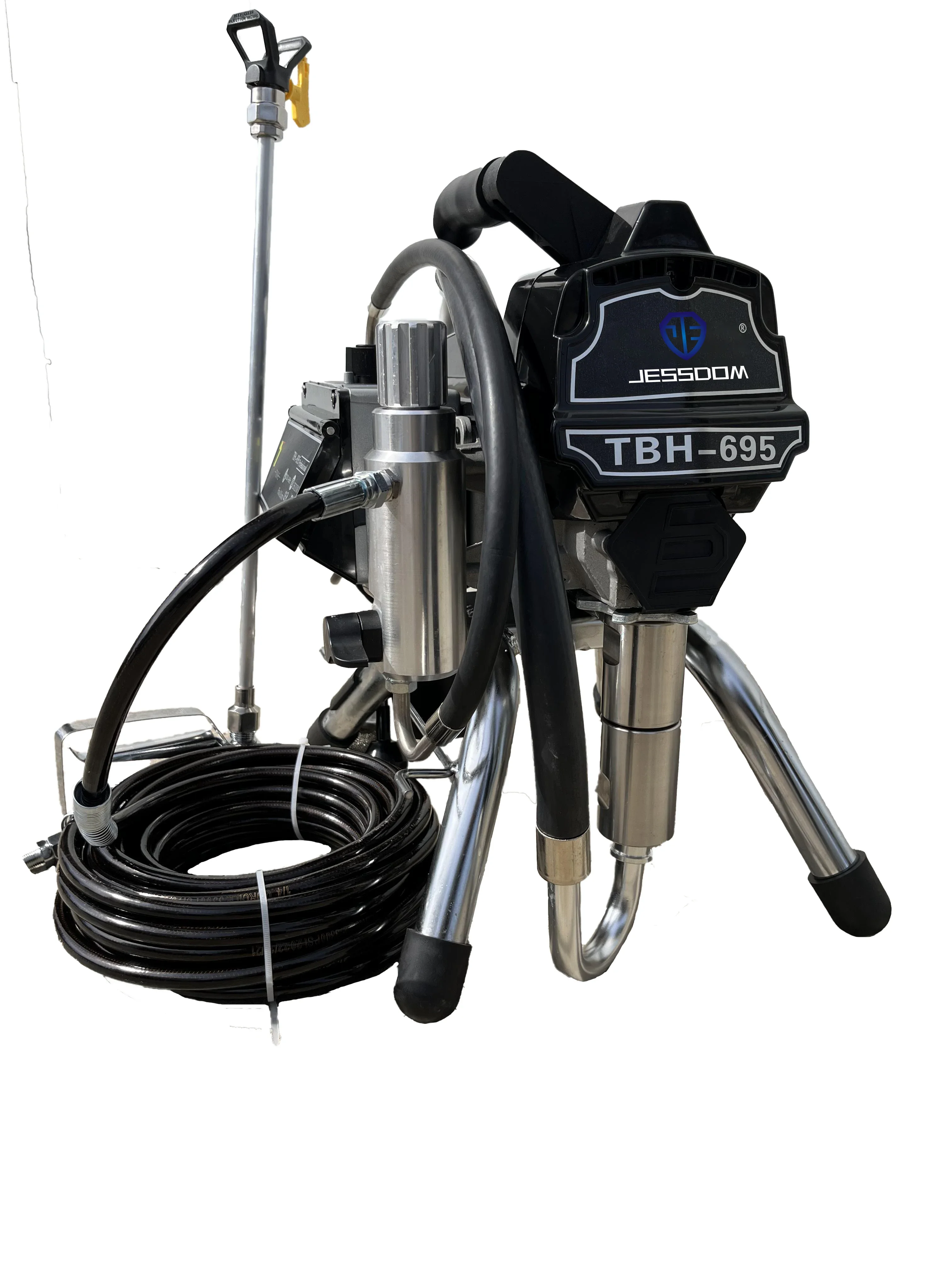 AC110V/220V 2.5L/3L/4L plunger type electric airless spray paint machine coating/latex,395&495&595&695&975&800 painting tool