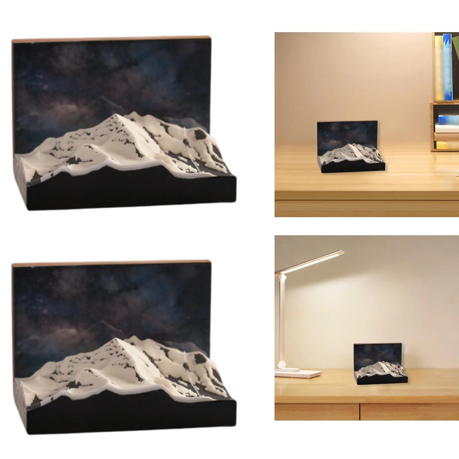 3Dペーパーカービングメモパッド、3Dカレンダー、DIYカレンダーメモ帳、彫刻誕生日ギフトペーパーカービング、家庭用タイムピースカレンダー