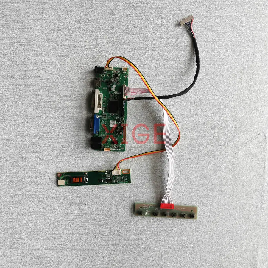 

Комплект платы управления ЖК-матрицей для LTD121EXFA LTD121EX1R LTD121EXGS LTD121EX9D DIY 1280*768 VGA+DVI+HDMI 1280x768 LVDS 20-контактный 1-CCFL