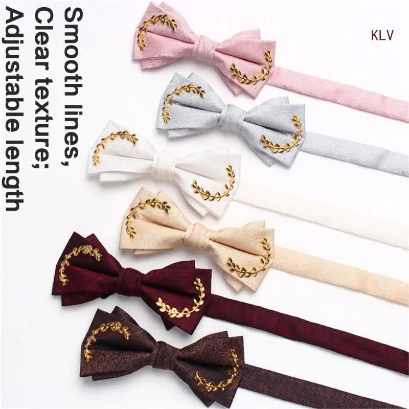 Gentleman's BowTie Wheat-ear Perfect for Formal Occasions and Business Wear for Men, Costume Accessories for Weddings