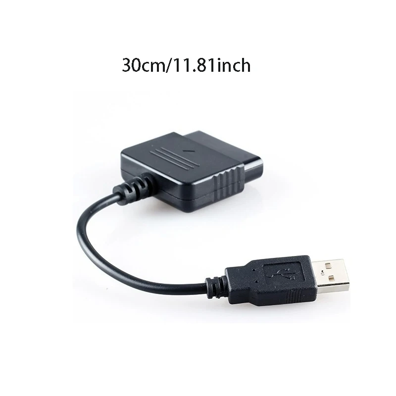 สายแปลง USB สำหรับ Sony PlayStation PS2 เป็น PS3 สำหรับเกมแพด สายต่อขยาย USB สำหรับคอนโซล PC อะแดปเตอร์สำหรับเครื่องเล่นเกม