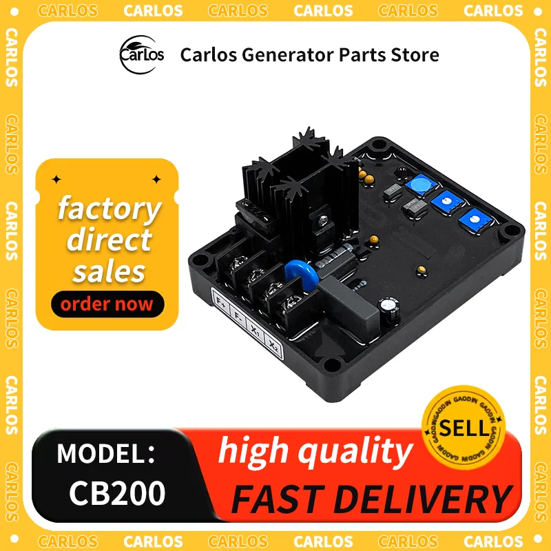 kit xeon AVR CB200 Auxiliary Marine Engine Generator Set Accessory Pressure Regulator CB-200