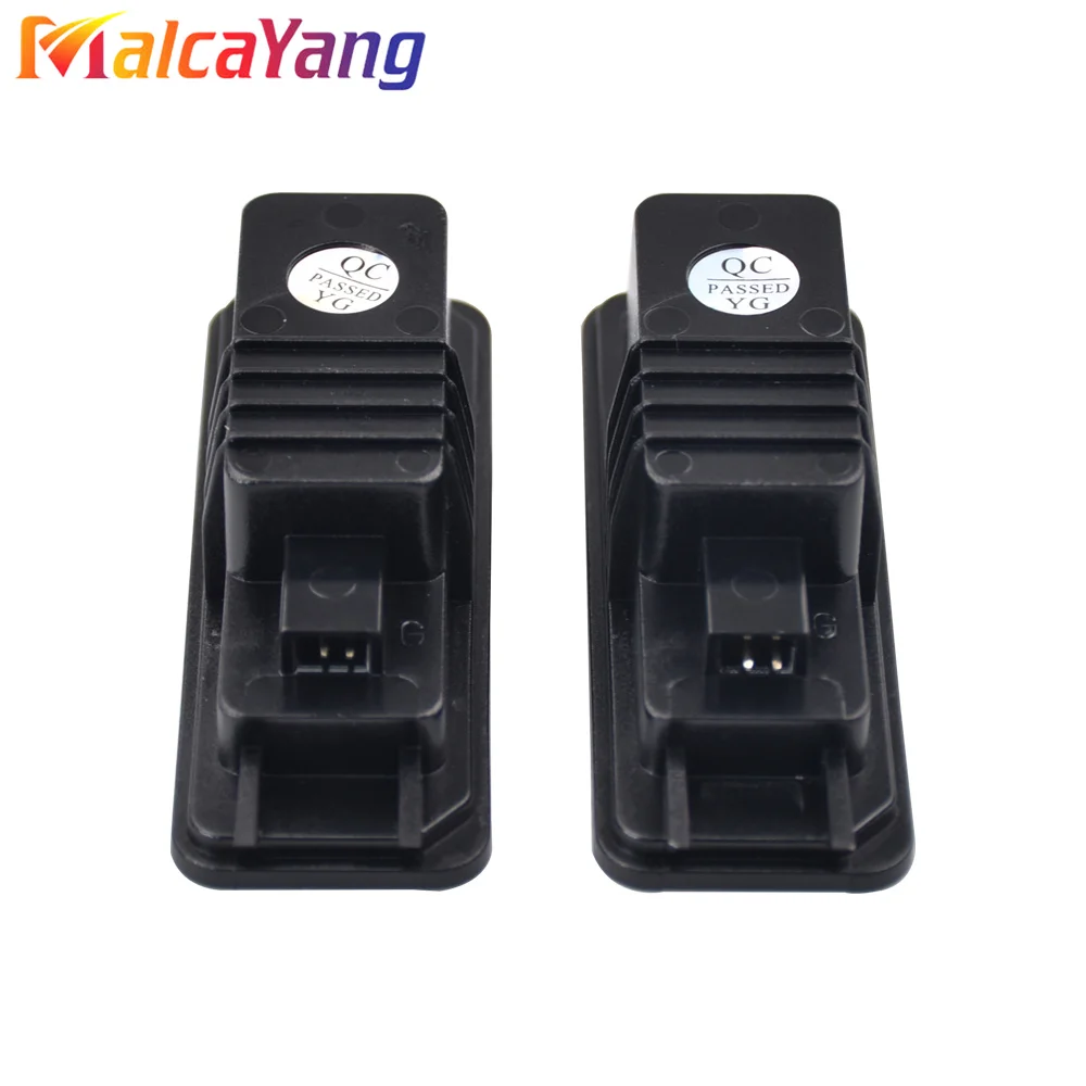 1 زوج LED رقم لوحة ترخيص ضوء لشركة فولكس فاجن جولف MK4 MK5 MK6 باسات CC EOS بولو أرنب شيروكو بيتل 3D0943021A 1J6943021B