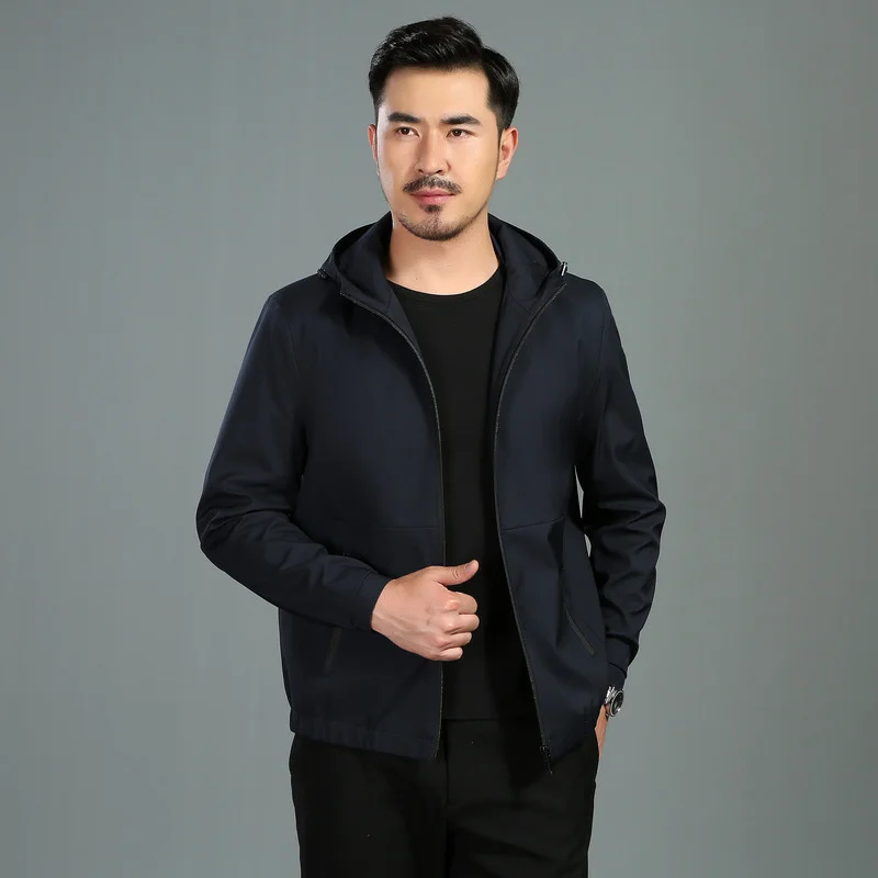 

Men's Jacket 2023 Spring and Autumn New Clothing Male Thin Casual Tops Hoodes Coats for Man Overwears Jaqueta Masculina FCY4638