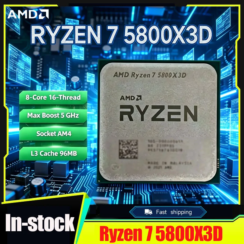 AMD Ryzen 7 5800X3D Ryzen 5000シリーズ ゲーミングプロセッサー 8