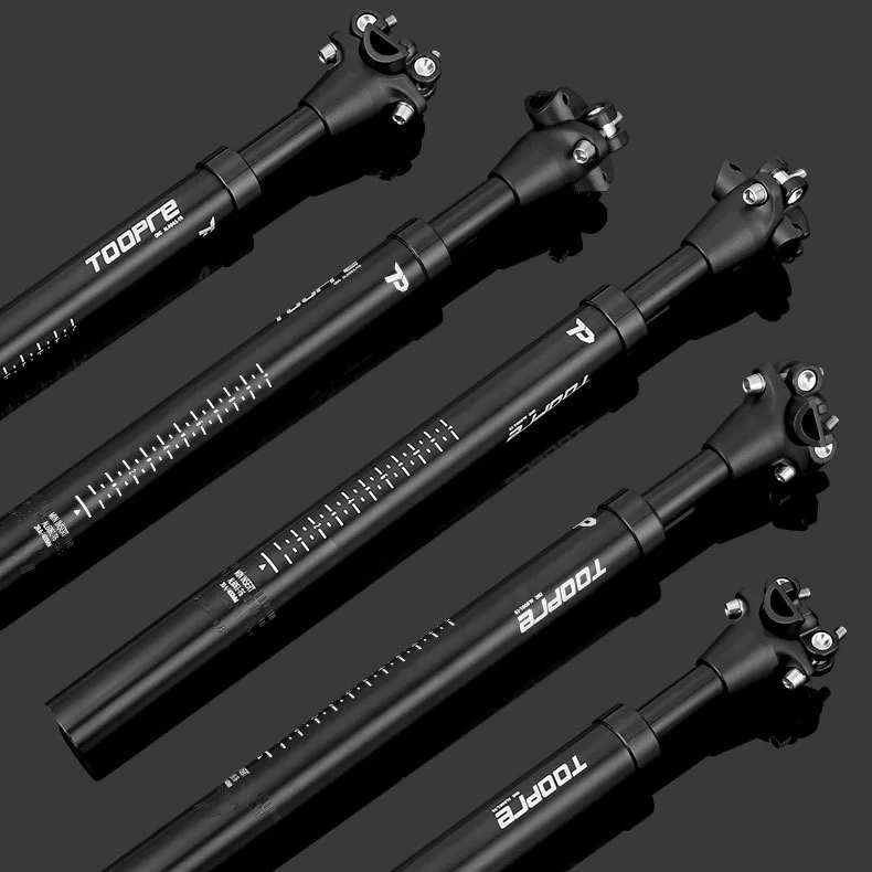 TOOPRE Fahrrad-Federsattelstütze MTB Stoßdämpfer-Sattelstütze 27,2 28,6 30,4 30,9 31,6 400mm 6061-T6 Aluminiumlegierung Sattelstütze 400mm – Detail 1
