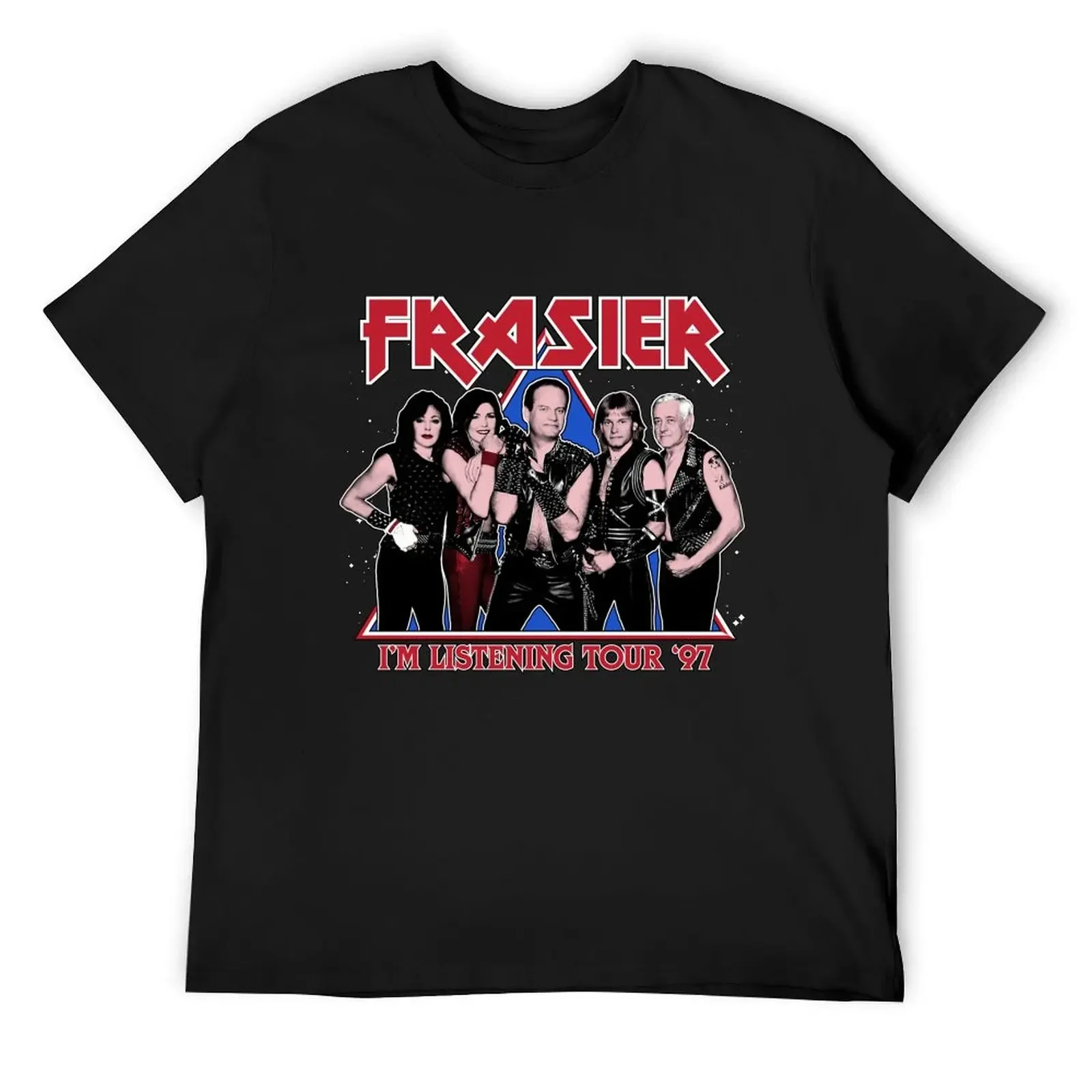 

FRASIER - I'M LISTENING TOUR '97 T-Shirt funny costumes shirts graphic tee graphic shirts slim fit t shirts for men
