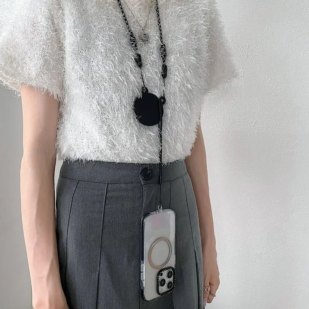 

Crossbody Magnetic Mobile Lanyard Universal Clip Hanging Cord Cell Phone Strap Free Hands Anti-lost Smartphone Chain