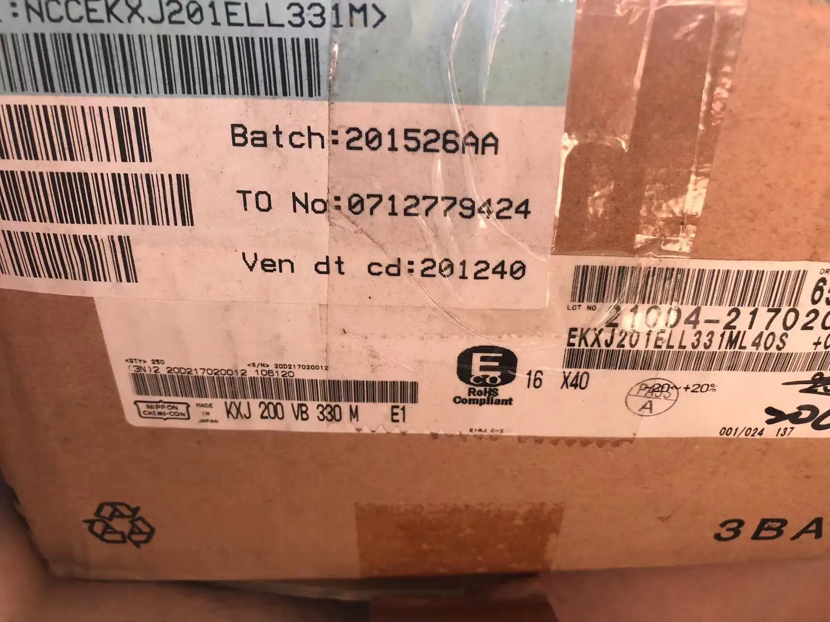 مكثف كهروليتي نيبون ، KXJ ، من من من من من من من من من من من من من ، من من من من ، من من ، من ، من ، من ، من ، من ، من ، من #2