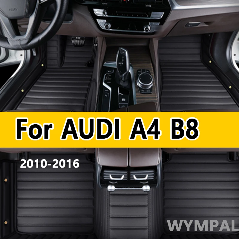 

Роскошные автомобильные коврики для AUDI A4 B8 Allroad/Avant/Sedan 2010 2011 2012 2013 2014 2015 2016, автомобильные коврики на заказ
