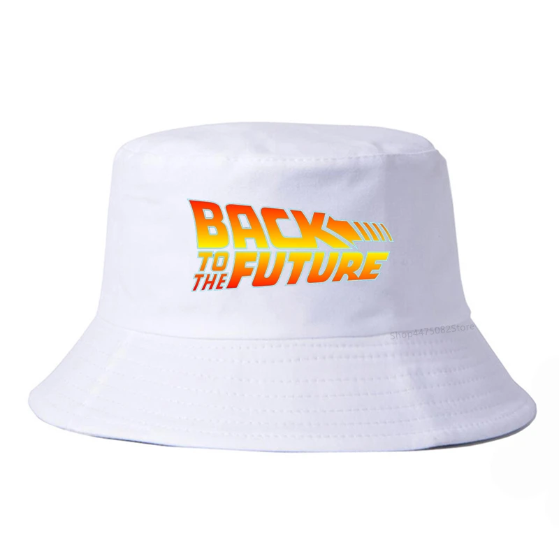 

Back to the Future Cap Fashion Marty McFly bucket hat Prop Bigbang G-Dragon men fisherman cap Fashion man panama fishing caps