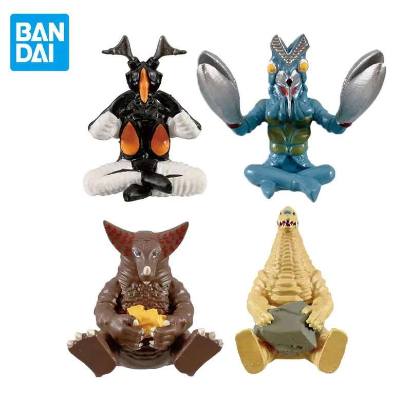 Bandai Original Gashapon Ultraman Anime Figurka Zetton Baltan Gomora Red King Figurka akcji Zabawki dla chłopców Dziewczynki Prezenty urodzinowe