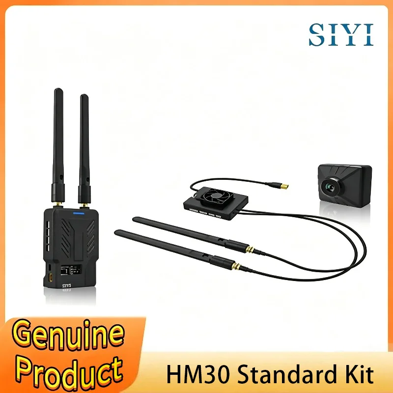 

SIYI HM30 Long Range Full HD Digital Image Transmission FPV System 1080p 60fps 150ms SBUS PWM Mavlink Telemetry OSD 30KM CE FCC