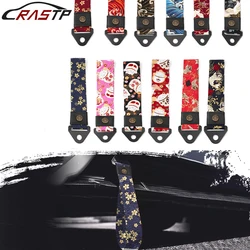 New Towing Rope High Strength Polyester Trailer Tow Rope Racing Car Personalize JDM Style Tow Eye Strap Bumper Trailer BAG073