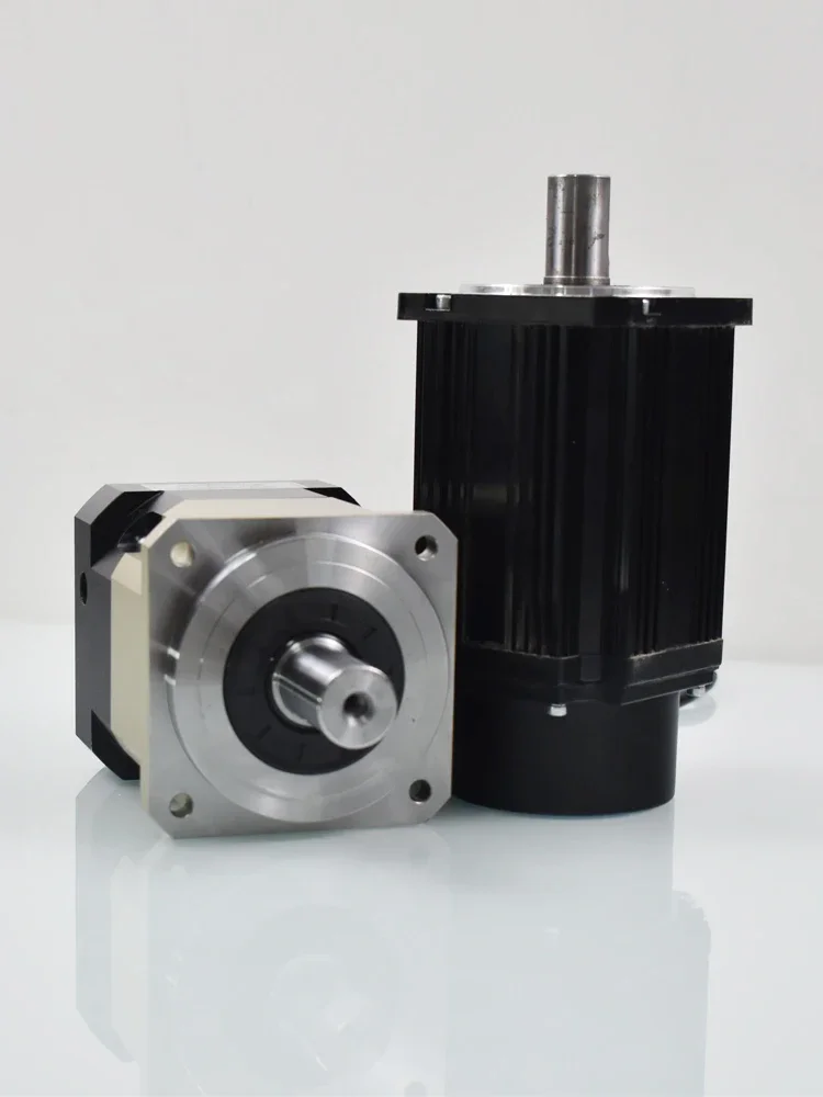 High precision planetary helical gear with 400W 750W high torque servo stepping reducer 60 90