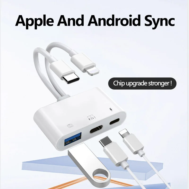 Type C Adapter TF CF SD Memory Card Reader OTG Writer Compact Flash USB-C for IPad Pro Huawei Macbook Samsung Xiaomi Cardreader