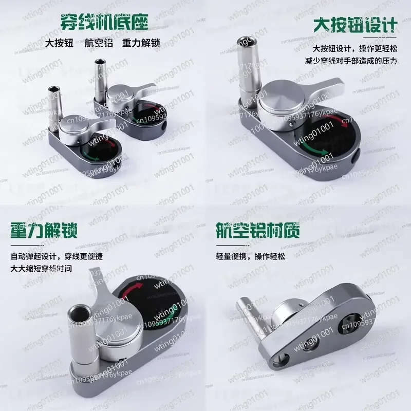 for Badminton Stringing Device with Heavy Duty Stand and Quick Release Lever for Easy Base Adjustment Professional Racket