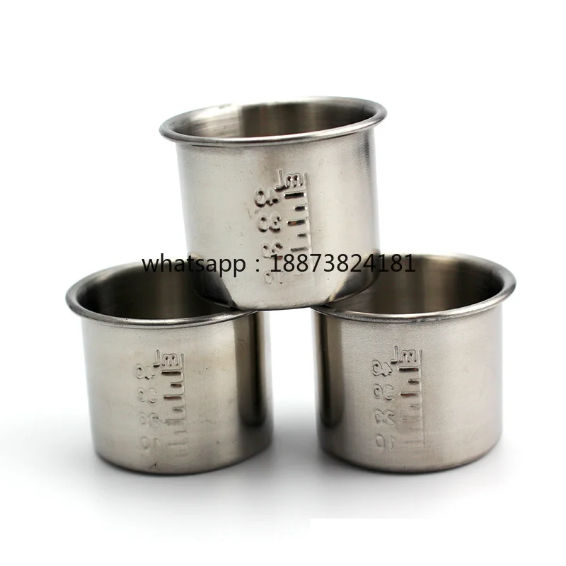 304 stainless steel small medicine cup adult children take medicine cup 40ml fast shipping