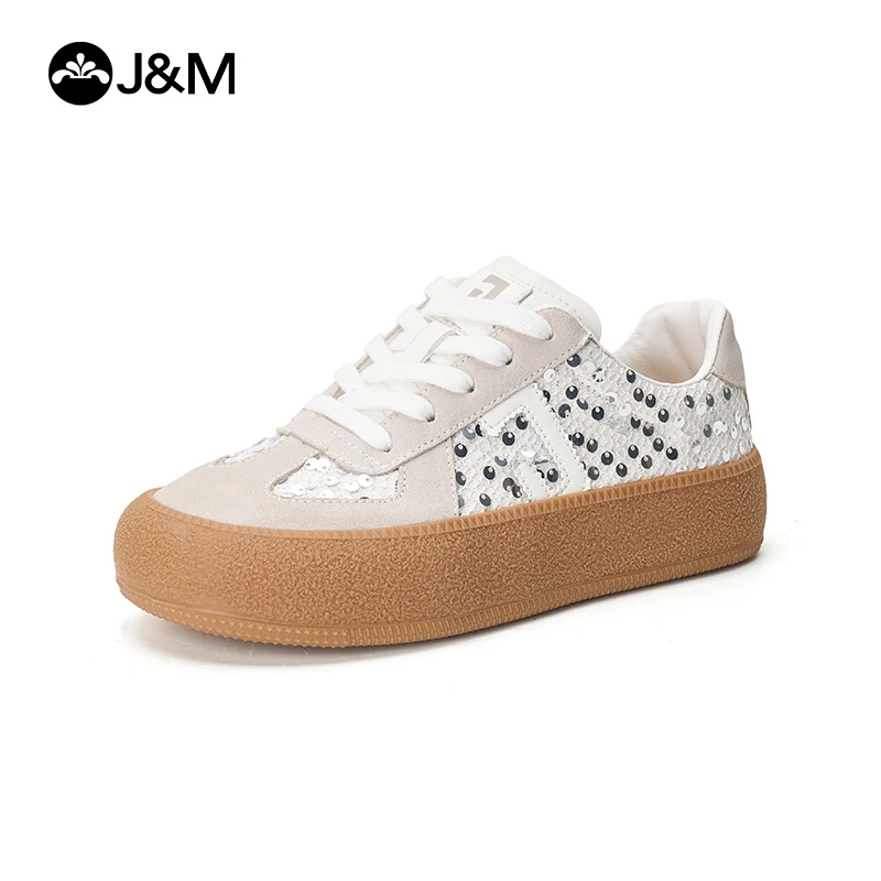 

Joy & Mario Spring New Thick-soled Versatile Fashion Sneakers Retro Sports Casual Style