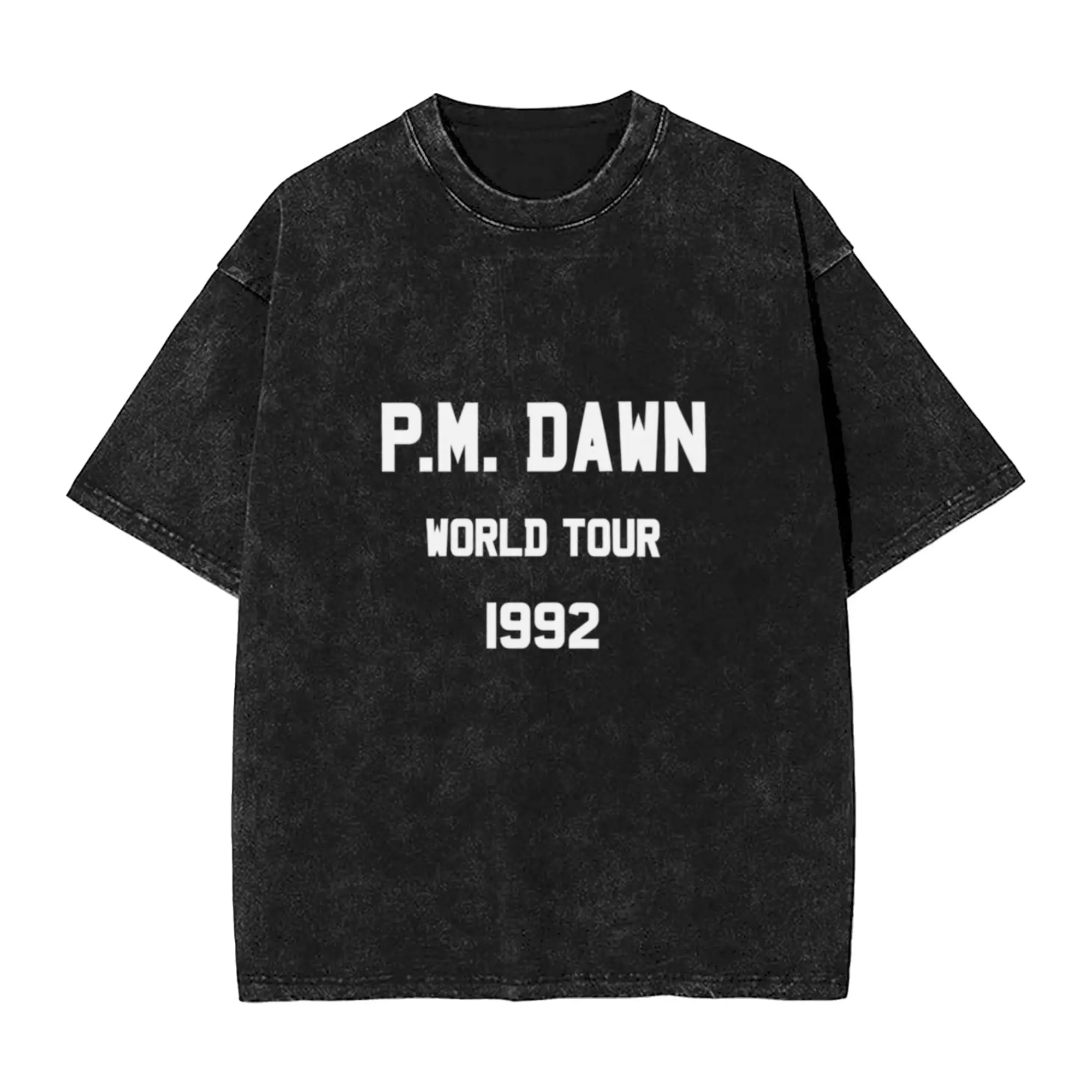 PM Dawn World Tour Unique Trendy A Vintage Oversized Cotton Unisex T-Shirts
