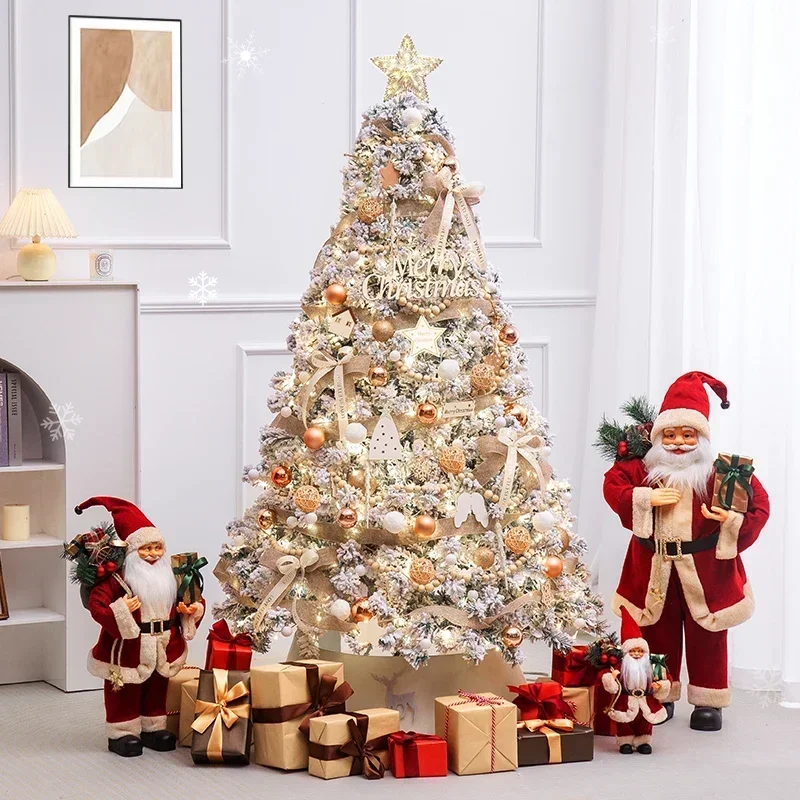 180cm Nordic Christmas Tree Large Ornaments New Year's Eve Decorations Christmas Tree Simulation Home Decor