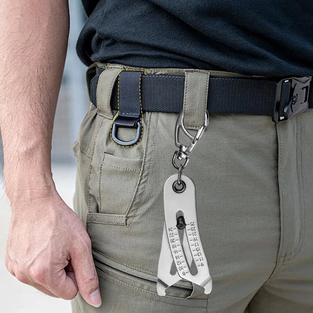 الجوز الترباس حجم الرأس الماسك المفاتيح الفولاذ المقاوم للصدأ الجوز و الترباس رئيس الحجم متري الإمبراطوري مسدس الجوز أداة القياس DIY بها بنفسك #5