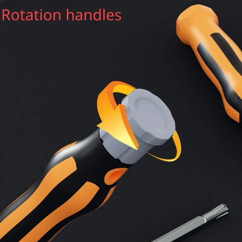 12 In 1 Screwdriver Set Magnetic Bit Cross Flat Shaped Screwdriver Head Multifunctional Precision Handheld Maintenance Tool Home image 5
