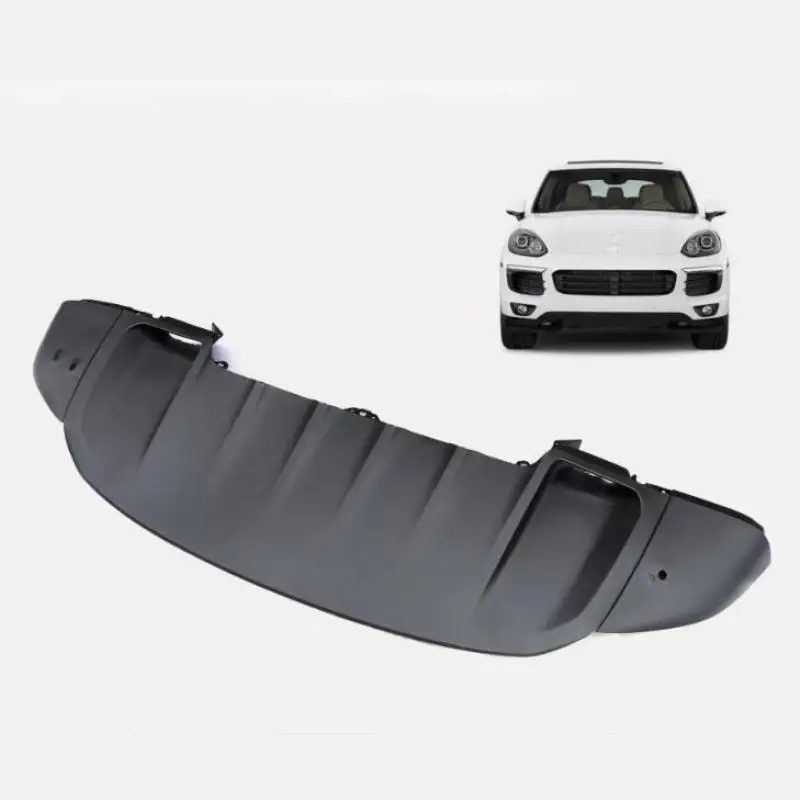 

Car Front Bumper Spoiler Fit For Porsche Cayenne 15-18 Bumper Guide Panel Auto Parts