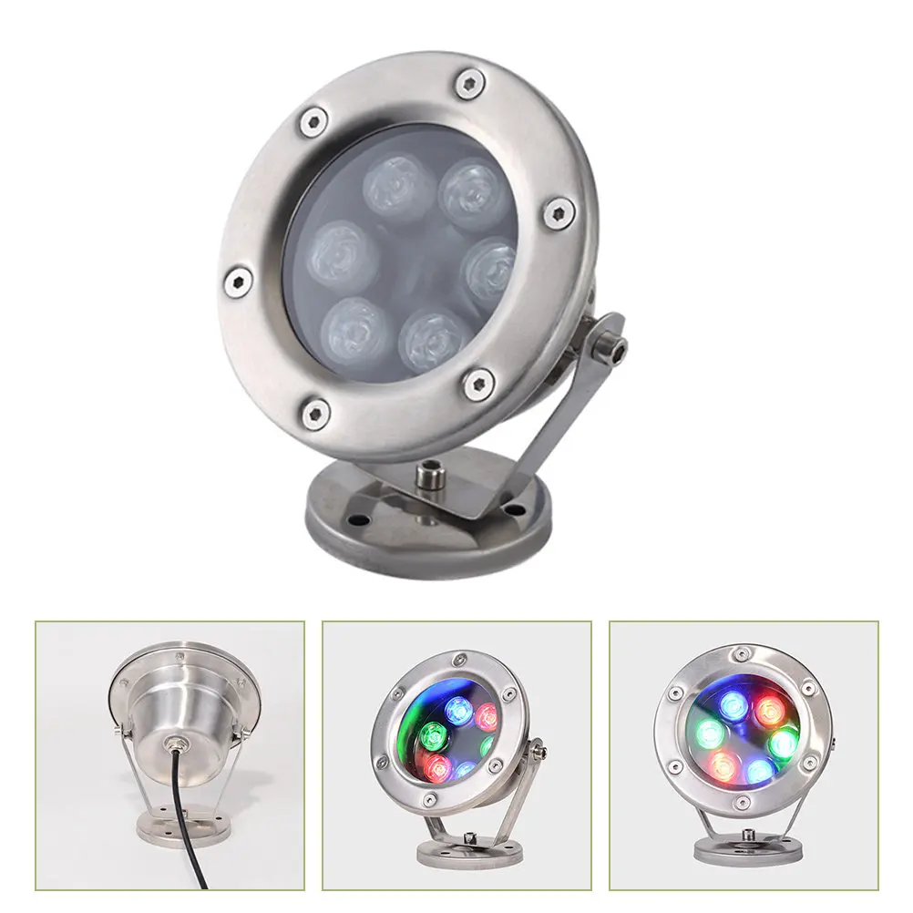 

Светодиодный подводный светильник из нержавеющей стали для бассейнов, ванн, водопадов, аквариумов, наружного декора, длинный