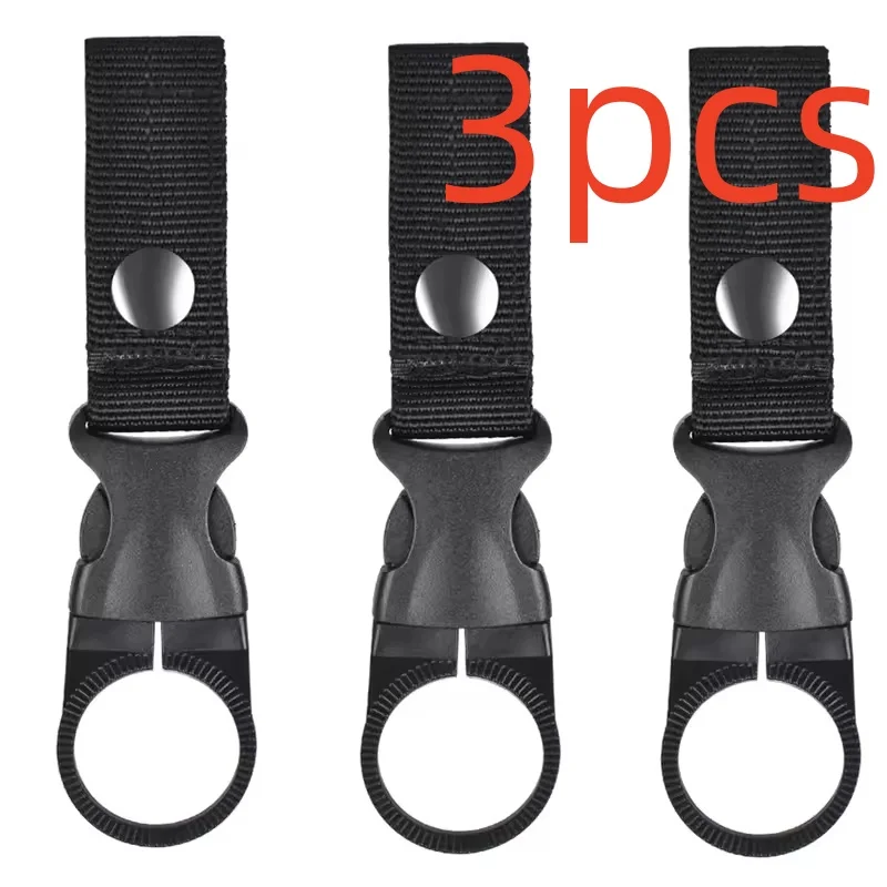 Gesphaken Waterfleshouder Clip Klimkarabijnhaak Riem Rugzakhaak Haken Waterfles Nylon Webbing Multifunctioneel Wate