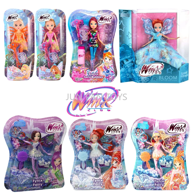 Winx clube minha fada amigo enchantix fada mágica glamour charmix fada tecna flor stella musa clássico menina boneca brinquedo figura 1pc