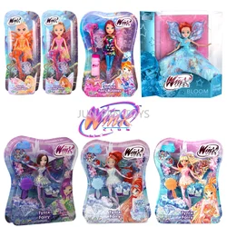Winx Club My Fairy Friend Enchantix Fairy Magical Glamour Charmix Fairy Tecna Bloom Stella Musa Classic Girl Doll Toy Figure 1pc