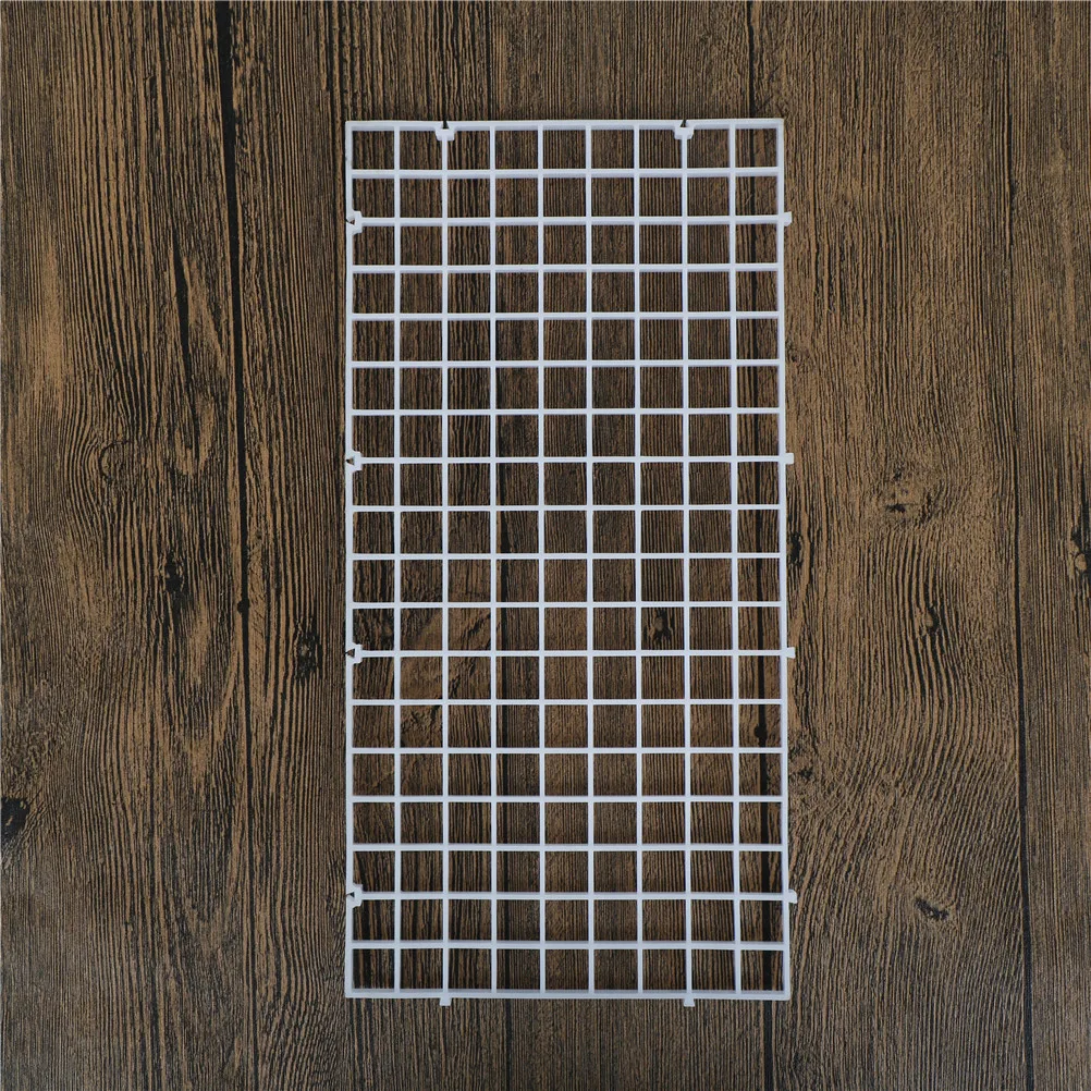 Aquarium Trennwand Set – 4 Stück Kunststoffgitter 30x15 Cm Mit 8 Halteclips – Für Fischbecken, Isolation, Zucht & Filterung
