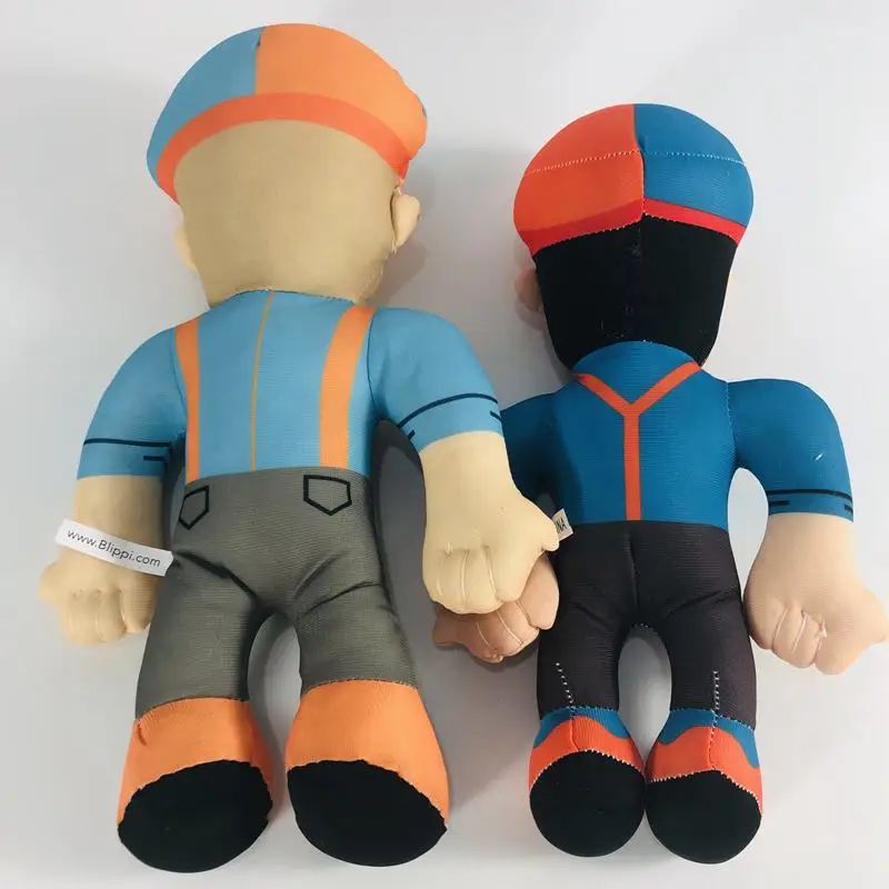 In Stock 30cm Blippis Plush Fill Dolls Toys Soft Stuffed Baby Educational Cosplay Prop Doll Kids Toys Gifts For Children