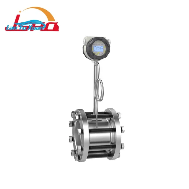 LUGB 4-20mA split vortex flow meter for steam