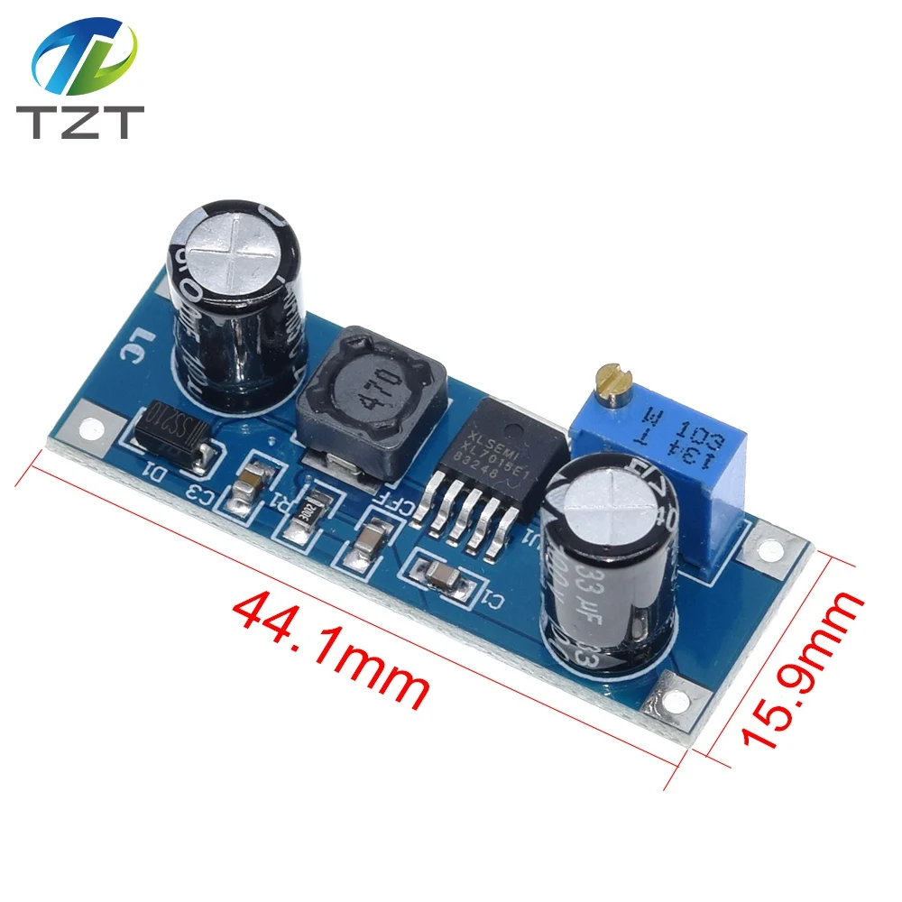 XL7015 DC-DC Dc converter Step-down module 5V-80V Wide voltage input 7005A LM2596