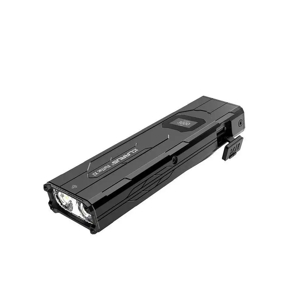 Klarus X2 Ultra-Thin Palm-Sized EDC Tactical Flashlight 3000Lumens Torch Light