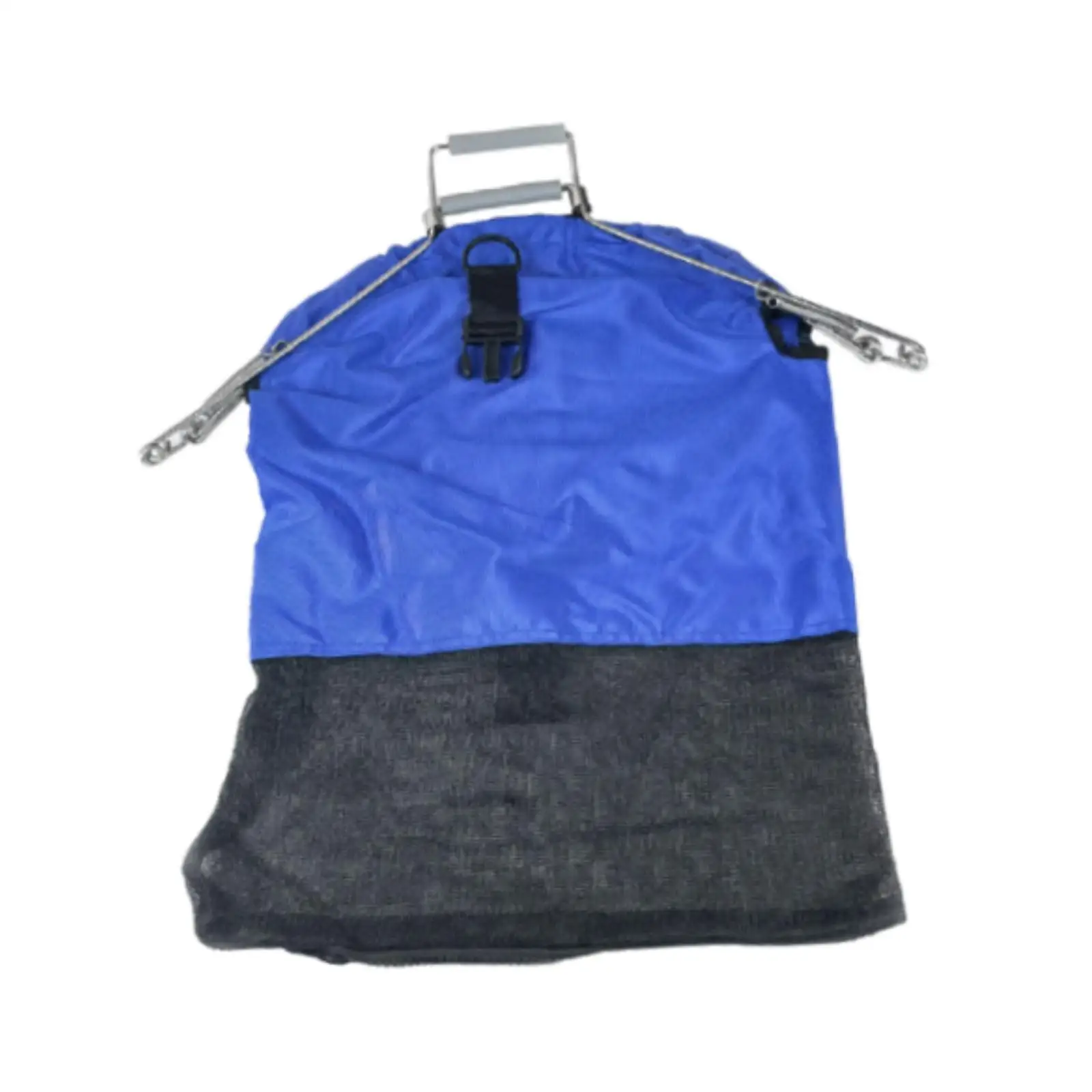

Lobster Bag Stainless Steel Spring Handle Lightweight Diving Snorkeling Bag