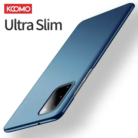 삼성 S20 충격 방지 케이스 커버 삼성 갤럭시 S20 + 플러스 울트라 FE 5G 커버 용 하드 플라스틱 울트라 슬림 서리로 덥은 케이스