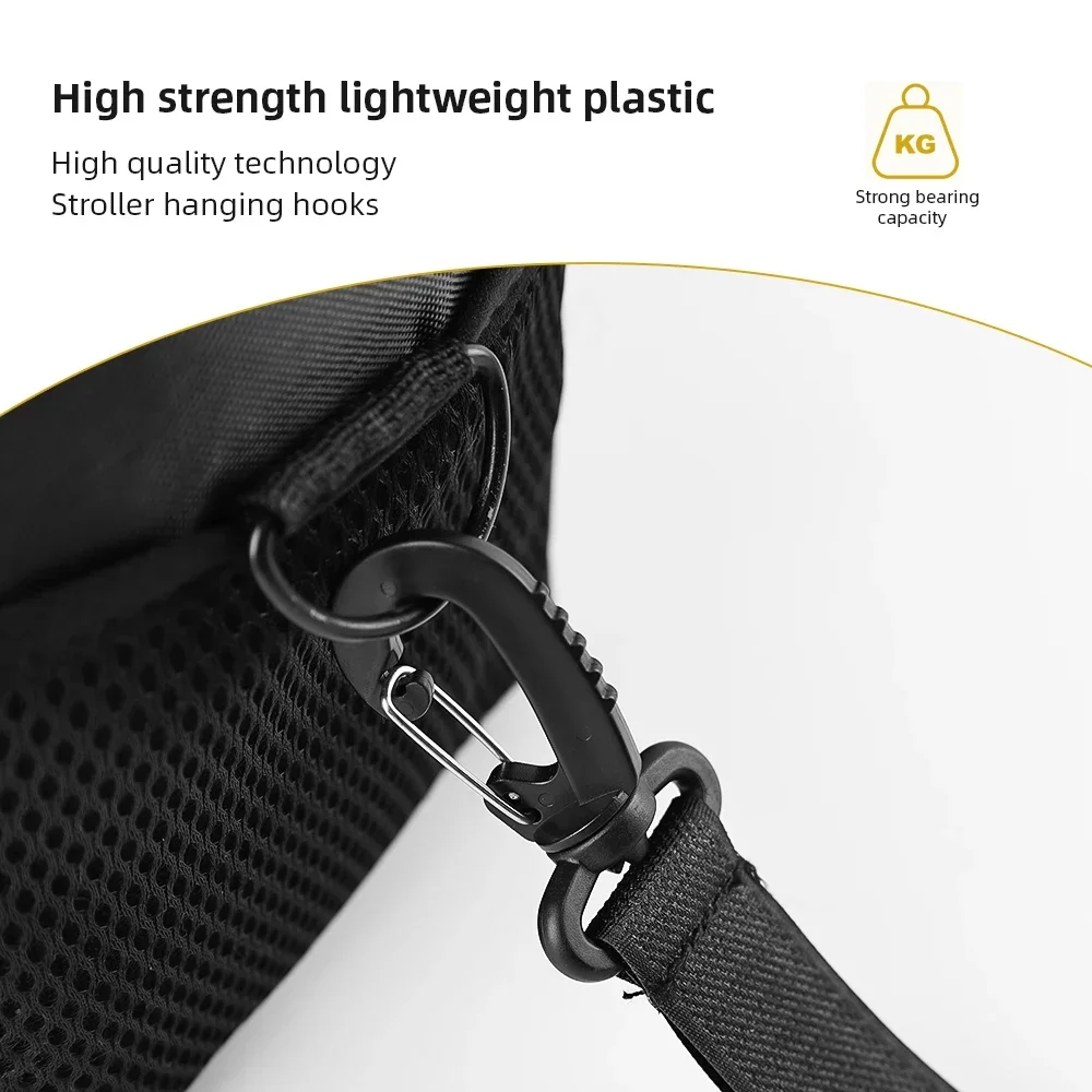 2/5/10Pcs Universal Multifunctional Stroller Hook Maternal and Infant Bag Baby Cart Baby Stroller Mommy Velcro 360 Degree Hook