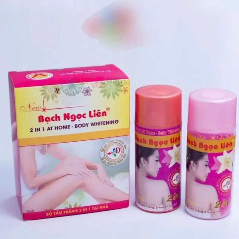 Tắm Trắng Bạch Ngọc Liên 2in1 At Home 200g Dưỡng Trắng Chuyên Sâu , Trắng KO Tì Vết, Bật Tone Nhanh, Tam trang bach ngoc lien