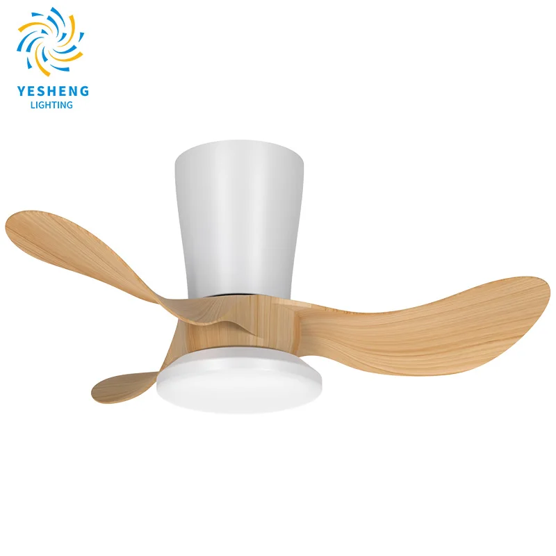 Manufacturing Metal Ceiling Fans with Lights Remote Control DC Motor 3 Blades for Living Room Fan with Chandelier Light