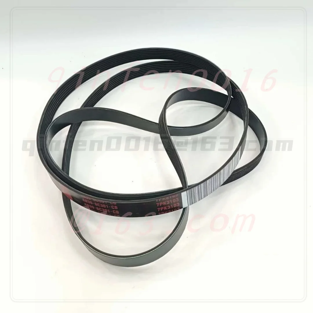 For Ford Ranger 2.2L 3.2L Engine Cooling Fan Serpentine Belt Replacement Auto Parts