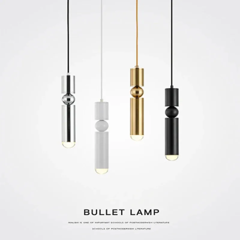 

Nordic Bar Small Pendant Light Minimalist Dining Table Decor Lighting fixture Modern LED Restaurant Bedside Brass Hang Lamp