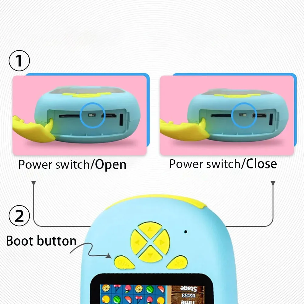 Kids walkie takie Camera For Girls & Boys Age 3-9 Toddler Toys HD Children Digital Action Camera 2 Inch Screen