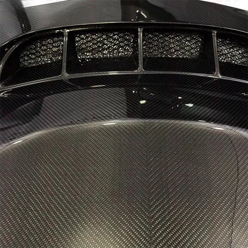Primer X Dry Carbon Fiber Front Cover for  Model 3 Prepreg Carbon Fiber Front Trunk Lid for  Model 3 Front Bonnet