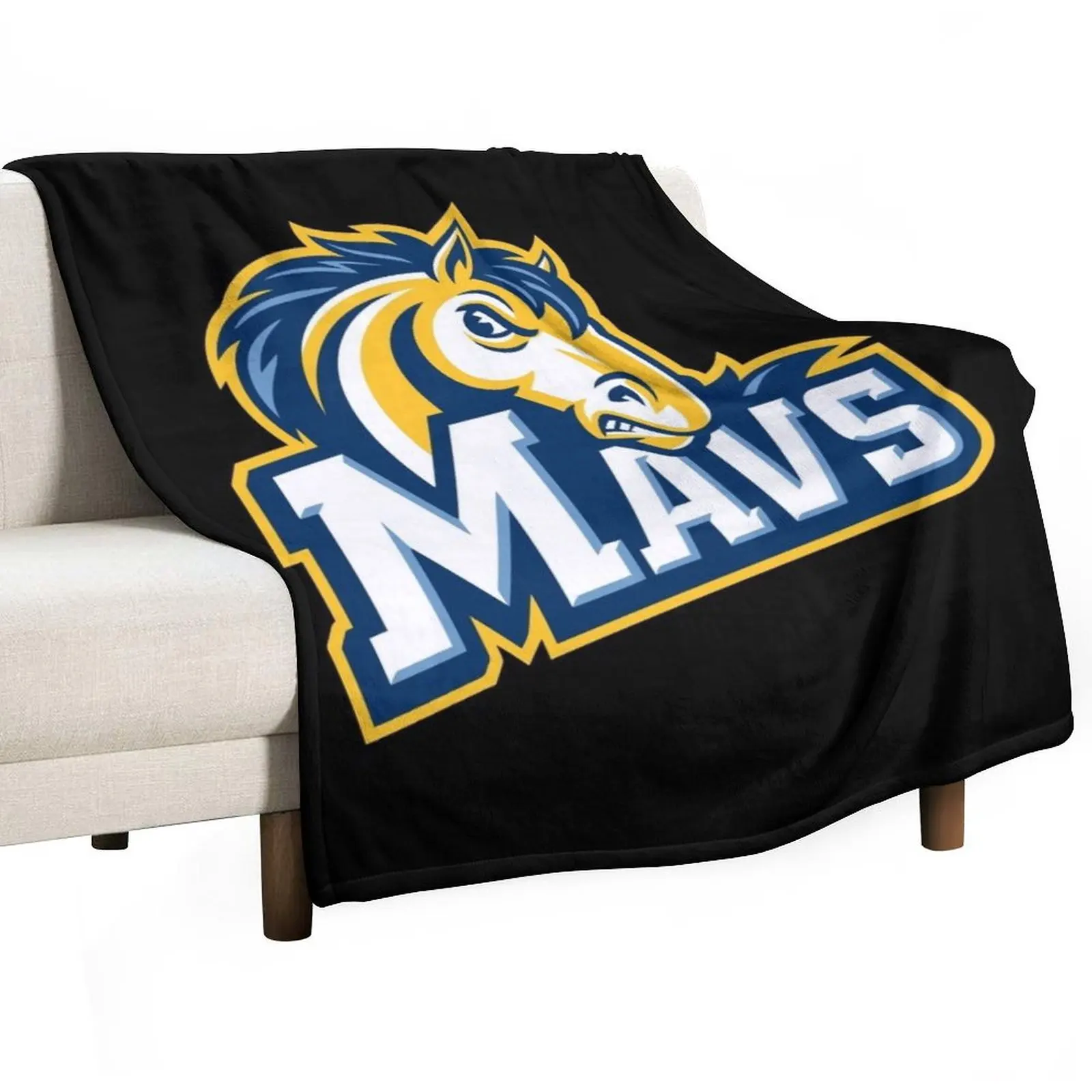 

Medaille mavericks Throw Blanket Soft Solid Color Blanket for Couch Bed