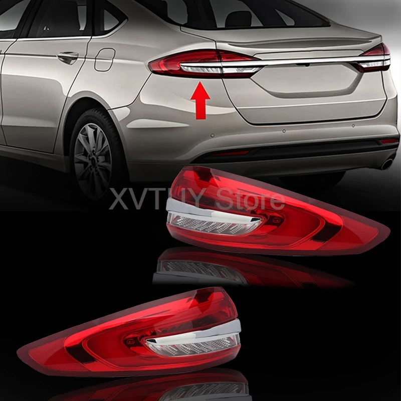 For Ford Mondeo Fusion 2017 2018 2019 2020 2021 Rear Taillight Assembly Brake Turn Signal Light Reversing Lamp Car Accessories