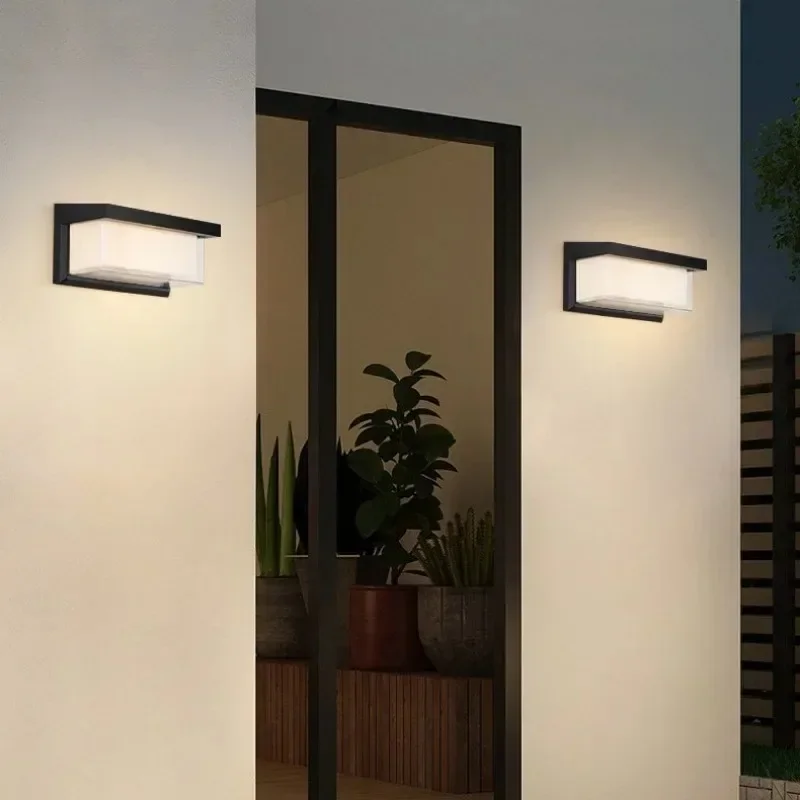 Solar LED Outdoor Wall Lights Motion Sensor Light Wall Lamp Waterproof IP65 LED Porch Lights Balcony Yard Street Garden Lights