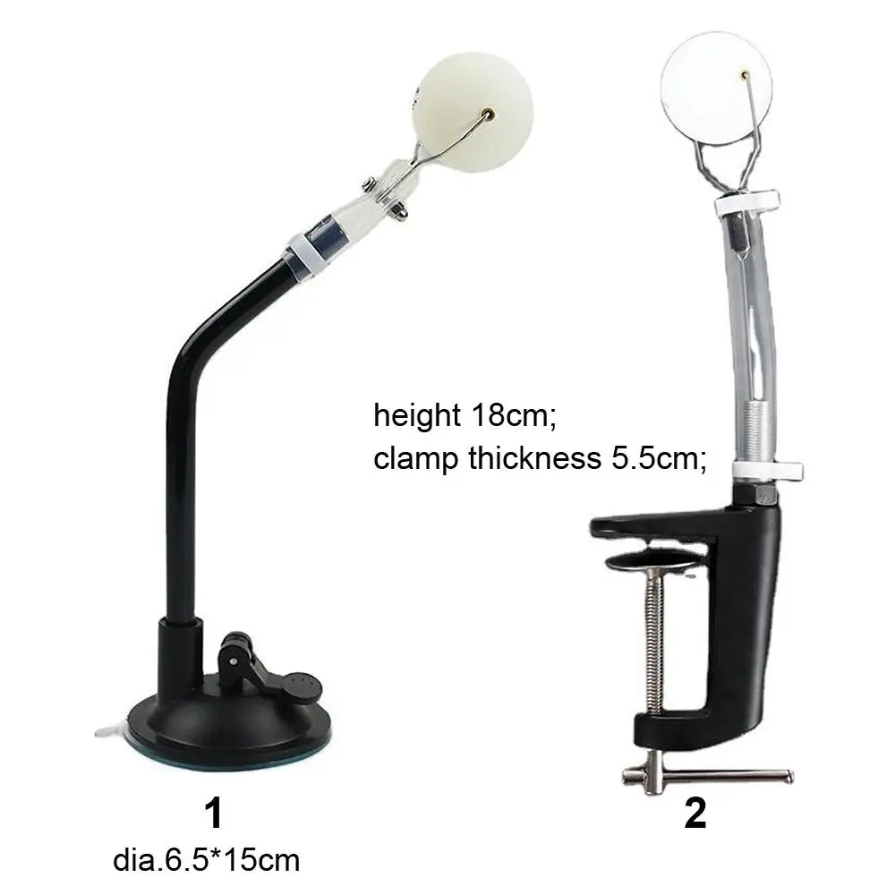 المهنية الثابتة روبوت انتعاش سريع بينغ بونغ التدريب الذاتي تنس الطاولة المدرب آلة تخدم الكرة ضرب #4